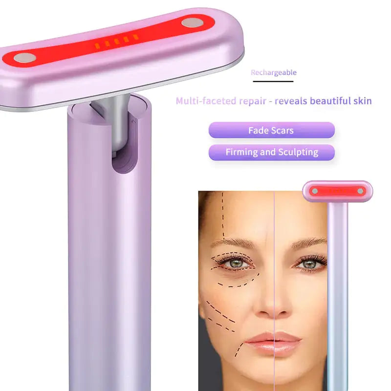 Facial Skincare Tool Red Light Therapy